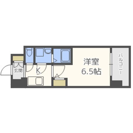 エスリード梅田グレイスの物件間取画像